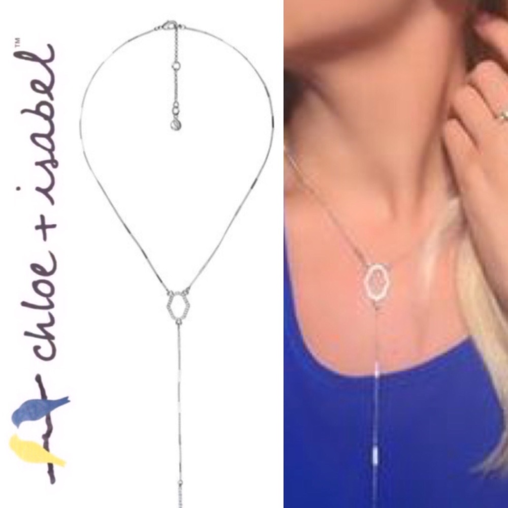 🆕 Modern Mosaic Y Necklace c+i N417